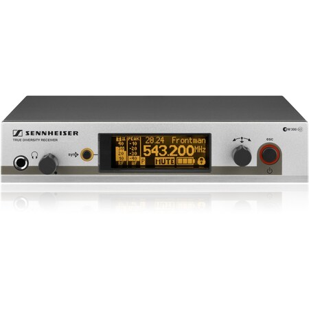 Sennheiser Em300G3-A/True Diversity, Rack-Mountable Receiver w/ Ga3 Rack Mount 503587